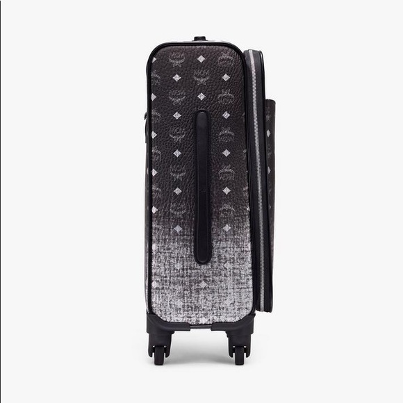 MCM Traveler Cabin Visetos Trolley Suitcase - Picture 3 of 13